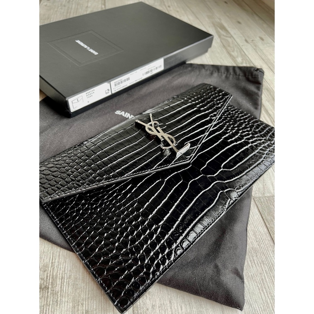 Y es Saint Laurent Medium Uptown Pouch Nero! (I don’t sell to rude Posh markers - Picture 5 of 7